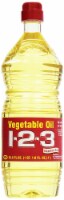 1-2-3 Vegetable Cooking Oil (Pack of 6)