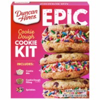 Duncan Hines Epic Cookie Dough Cookie Mix Kit