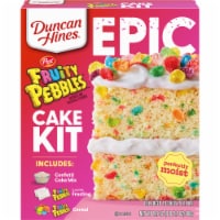 Duncan Hines Epic Fruity Pebbles Cake Mix Kit
