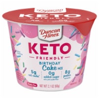 Duncan Hines® Keto Friendly Birthday Cake Mix Perspective: Main