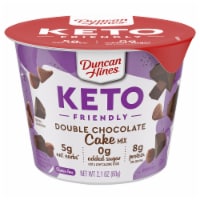 Duncan Hines® Keto Friendly Double Chocolate Cake Mix Perspective: Main