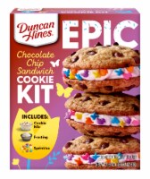 Duncan Hines® EPIC Chocolate Chip Sandwich Cookie Kit Perspective: Main