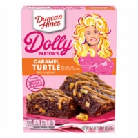 Duncan Hines® Dolly Parton's Caramel Turtle Flavored Brownie Mix