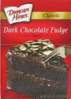 Duncan Hines Dark Chocolate Fudge Cake Mix Perspective: Main