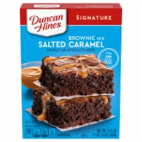 Duncan Hines® Signature Salted Caramel Brownie Mix Perspective: Main