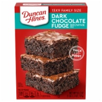 Duncan Hines Dark Chocolate Fudge Brownie Mix Perspective: Main