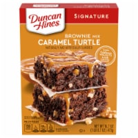 Duncan Hines® Caramel Turtle Brownie Mix Perspective: Main