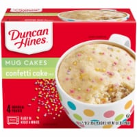 Duncan Hines Mug Cakes Confetti Cake Mix Pouches Perspective: Main