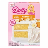 Duncan Hines® Dolly Parton's Perfectly Moist Banana Flavored Cake Mix Perspective: Main