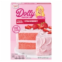 Duncan Hines® Dolly Parton's Strawberry Flavored Cake Mix Perspective: Main