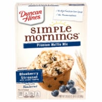 Duncan Hines Simple Mornings Blueberry Streusel Premium Muffin Mix