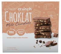 Power Crunch Protein Energy Bar Milk Chocolate Perspective: Main