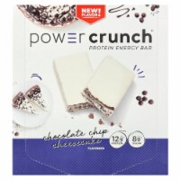 BNRG Power Crunch Protein Energy Bar Chocolate Chip Cheesecake 12 Bars - 1.4 oz (40 g) Perspective: Main