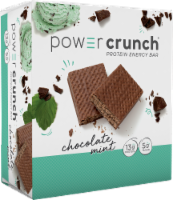 Power Crunch® Chocolate Mint Protein Energy Bars Perspective: Main