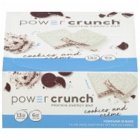 Power Crunch® Cookies and Creme Protein Energy Bar Perspective: Main