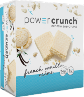 Power Crunch® French Vanilla Creme Protein Energy Bar Perspective: Main