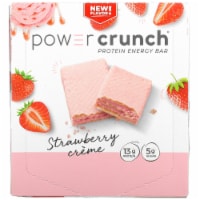 BNRG Power Crunch Protein Energy Bar Strawberry Creme 12 Bars - 1.4 oz (40 g) Each