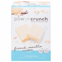 Power Crunch French Vanilla Creme Protein Energy Bars Perspective: Main