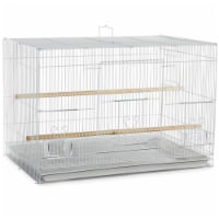 A&E Cage 503 White SP 24 x 16 in. Flight Cage in Color Retail Box, White