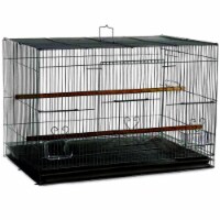 A&E Cage 504 Black SP 30 x 18 in. Flight Cage in Color Retail Box, Black