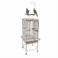 A&E Cage 8001818 Black Play Top Cage With 0.63 In. Bar Spacing