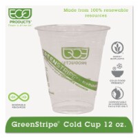 Eco-Products® CUP,12 OZ CORN PLASTIC,CR EP-CC12-GS