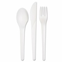 Eco-Products® KIT,PLANTWARE CUTLERY,WH EP-S015