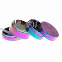 Kitcheniva Mini Titanium Grinder With Lid Rainbow