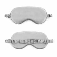 Kitcheniva 2 Pack Smooth Padded Sleep Eye Mask Cover - Gray