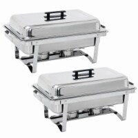 Kitcheniva Stainless Steel Chafer Complete Set of 2