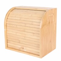 Kitcheniva Bamboo Bread Box 2 Tier