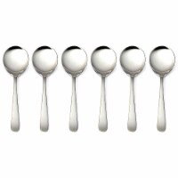 Kitcheniva Stainless Steel Bouillon Soup Spoon - 6 Pack