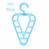 Kitcheniva Triangle Rotating Clothes Hanger Blue