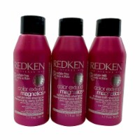 Redken Color Extend Magnetics Sulfate Free Shampoo 1.7 OZ Set of 3