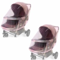 Kitcheniva 4 Pack Baby Mosquito Net Car Seat Cover - Pink