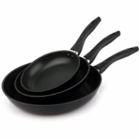 Kitcheniva Aluminum Nonstick Frying Pan Set of 3