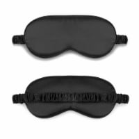 Kitcheniva 1 Pack Smooth Padded Sleep Eye Mask Cover - Black