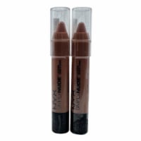 NYX Simply Nude Lip Cream SN 01 Peaches 0.11 OZ Set of 2
