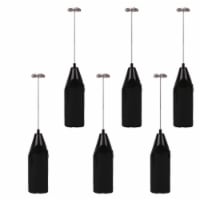 Kitcheniva Handheld Electric Frother Black Pack of 6