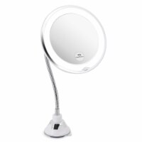 Kitcheniva 10X Gooseneck Magnifying Makeup Mirror