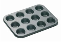 Lekue 9 Cavity Silicone Baking Mold, Red