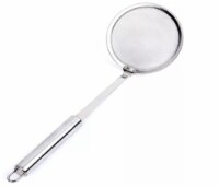 Kitcheniva Stainless Steel Fine Mesh Skimmer Spoon 12cm