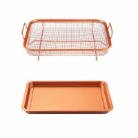 Nordic Ware Nonstick High-Sided Oven Crisp Baking Tray,Gold, 1 Piece -  Kroger