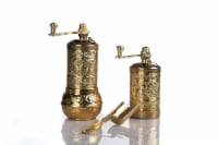 Kitcheniva Manual Salt And Pepper Grinder Set Gold