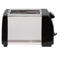 Kitcheniva Stainless Steel 2 Slice Toaster with Extra-Wide Slots
