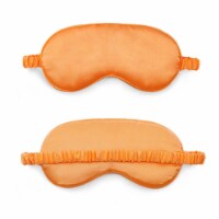 Kitcheniva 2 Pack Smooth Padded Sleep Eye Mask Cover - Orange