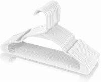 Kitcheniva Lightweight Plastic Hangers - White