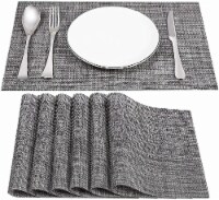 Kitcheniva PVC Non Slip Placemats Set of 4