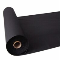 Kitcheniva Disposable Plastic Tablecloths 40" x 100' Black