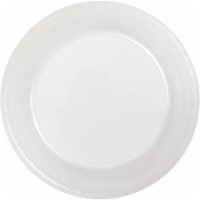 Kitcheniva Disposable Plastic Plates 7" Pack of 40, Clear